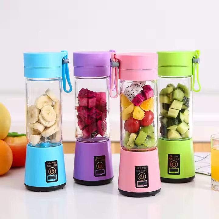 Summer Cordless Outdoors Fruit Electric Portable Mini Juicer Bottle Bottle Blender Shaker Juicer Usb