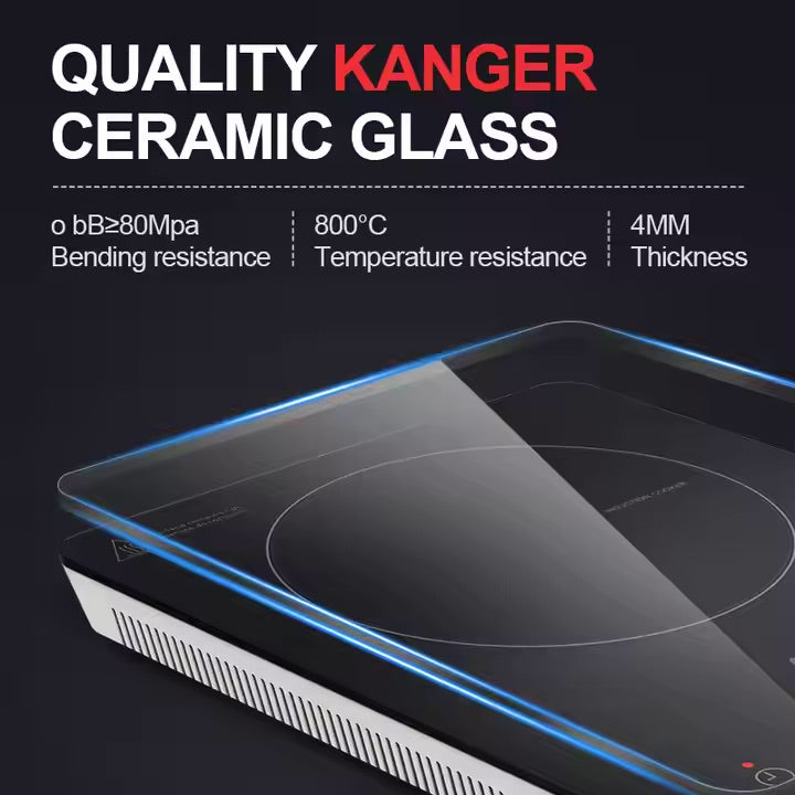 High Quality 2000W Induction Hob Table Top Cooktop Slim Stove Electric Induction Cooker